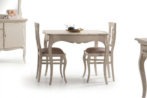 Dining table antique style solid wood furniture Italian dining tables table wood tables