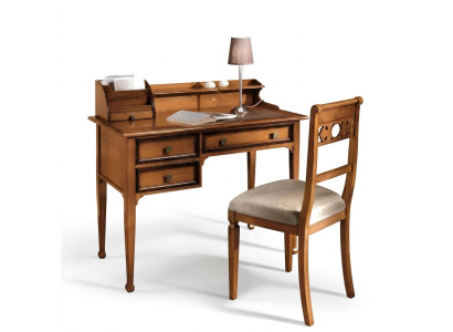 Secretary desk Italian style furniture furnishing solid wood furniture table