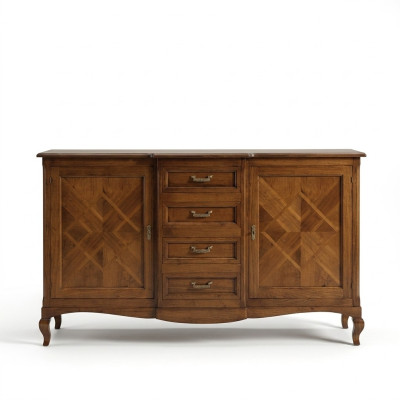 Buffet Sideboard Cabinet Drawer Display Cabinet Living Room Wood Dressers New