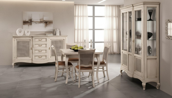 Table Dining Table Antique Style Solid Wood Furniture Italian Wood Tables