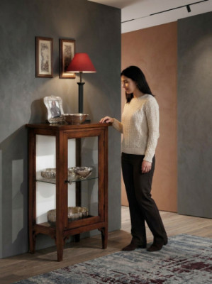 Display glass cabinet showcases living room display cabinets Italian furniture NEW