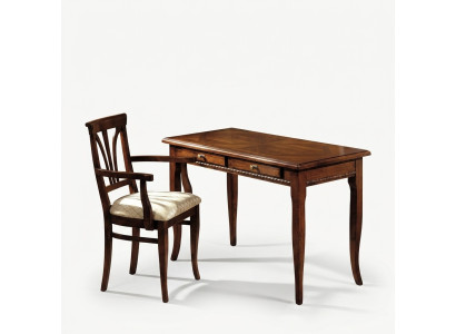 Desk Secretary Italian Furniture Table Chair Set Office 2-piece Furnishing