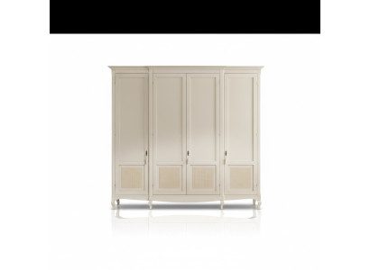 Solid wood wardrobe wooden cabinet cupboard massive bedroom furniture Italy