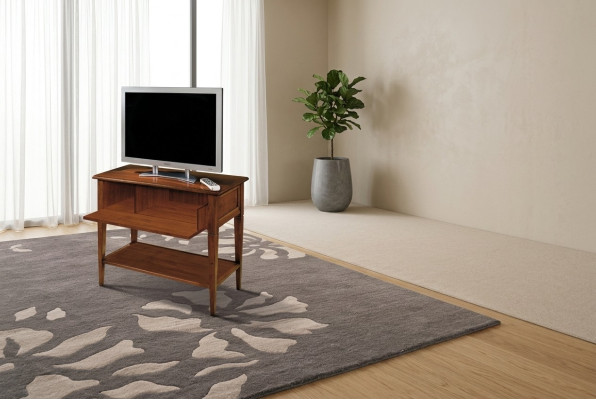 rtv Design Sideboard TV Low Cabinet Luxury Cupboard Wood Brown Furniture New