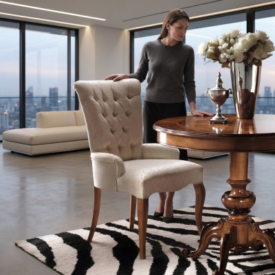 Dining room armchair upholstered chair luxury armchair chair chairs study furniture