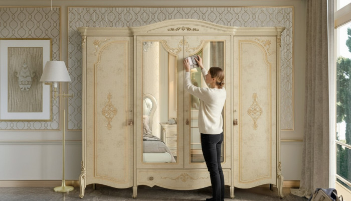 Wardrobe Cabinet Furniture Italian Furnishing Cabinets New Bedroom