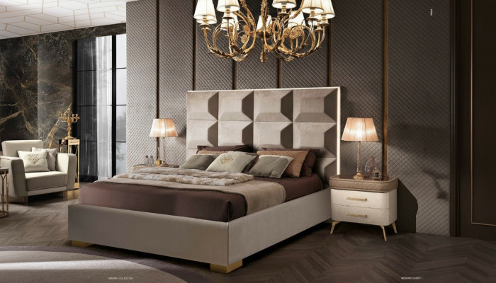 Bed wooden double bedroom beds brown bed frame modern double bed furniture