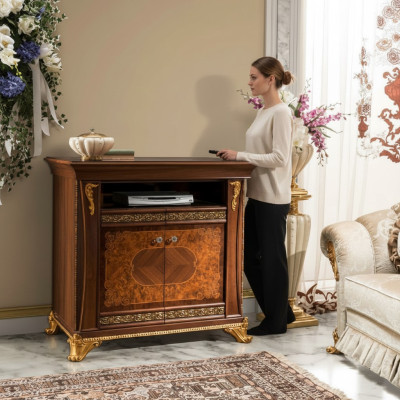 TV cabinet luxury sideboard chest of drawers living room cabinet furniture cupboards shelf wood