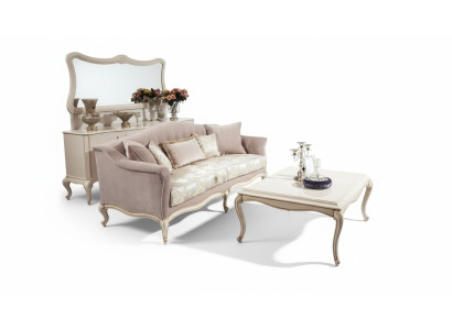 Three-seater classic sofa couch upholstered furniture Italian furniture sofa