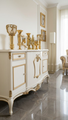 Sideboard Dresser Cabinet Luxury Dressers Sideboards Shelf Furniture Wooden Cabinet New