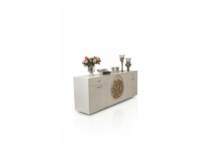 Luxury sideboard XXL sideboard dresser sideboard cabinet white