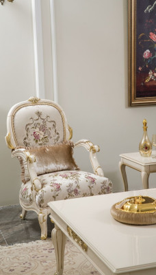 Armchair 1-seater sofas fabric living room textile luxury single-seater single-seater