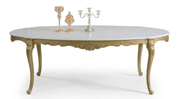 Dining table luxury table luxury wooden table Italian dining room tables classic furniture