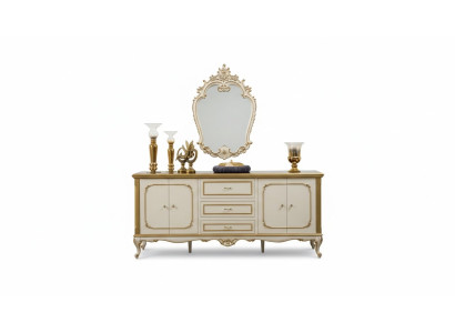Italian furniture dresser gold baroque rococo sideboard dressers wood