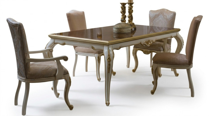 Dining room table chair set group ensemble table tables ensemble luxury 5-piece.