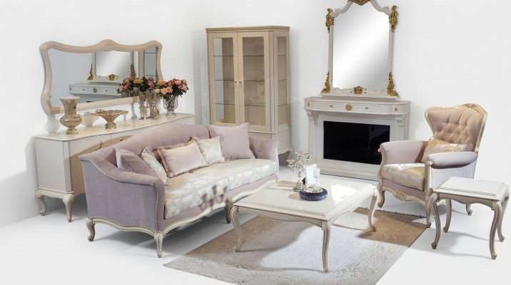 Sofa set sofas armchair 3+1 seater coffee table side table set 3-piece