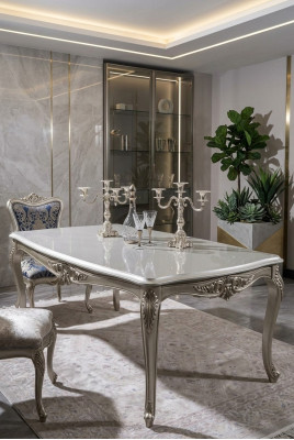 Table Luxury Dining Table Dining Room Wooden Table Tables Art Deco Furniture