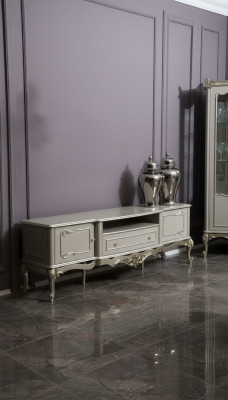 Luxury sideboard TV wall cabinet RTV furniture wooden cabinets lowboard