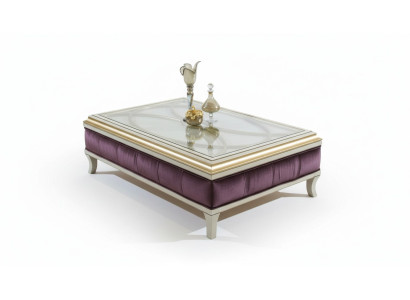 Wood coffee table side table design table luxury glass table