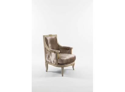 Art Deco armchair, relax, fabric lounge, textile seat, luxury seating, polyester