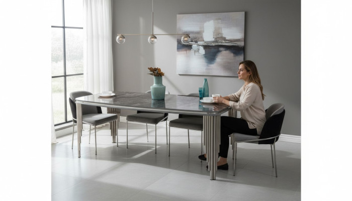Dining Table Set 4x Chairs Dining Set Dining Group Chair Set Table 5-piece Set New