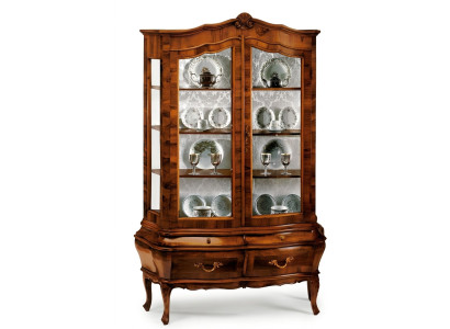 Solid wood sideboard with 2 drawers and glass doors dining room sideboard living room