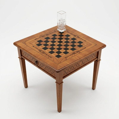 Chess table game table table with chess miniature study furniture tables board game
