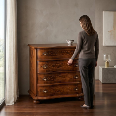 Dresser Sideboard Wardrobe Cloakroom Sideboard Furniture Antique Style Wood Luxury New