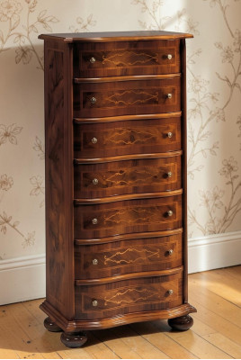 Wood Italian style furniture luxury brown dresser baroque style antique style new