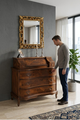 Dresser Wood Italian Style Furniture Luxury Dressers Baroque Style Antique Style New