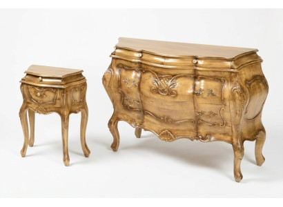 Chest of Drawers Wood Italian Style Furniture Luxury Dressers Baroque Sideboard Italy New