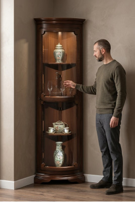 Corner display cabinet sideboards display sideboards cabinets glass designer cabinet baroque
