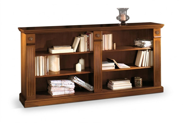 Bookshelf display cabinet, showcase cabinet, classic cabinet, cabinet, cabinets, wood XXL.