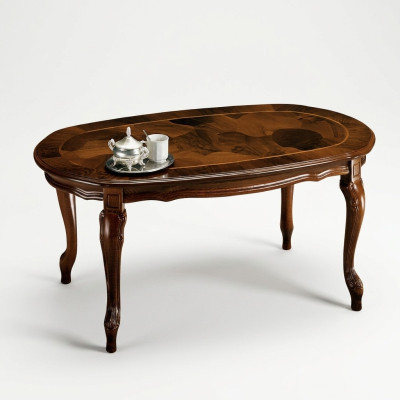 Classic coffee table table living room tables baroque wood coffee tables solid