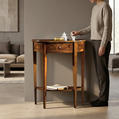 Console table design furniture style Baroque wood Italian table tables coffee table