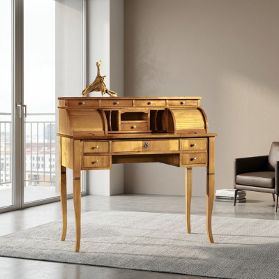 Desk Office Table Noble Wooden Tables Baroque Rococo Antique Style Furniture Beds