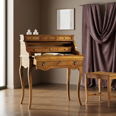 Desk Office Table Noble Wood Tables Baroque Rococo Antique Style Furniture New