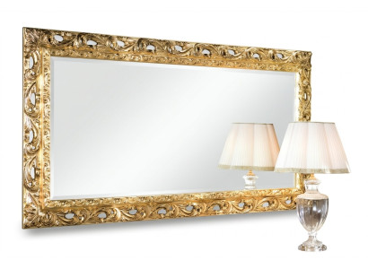 Italian classic designer mirror furniture wall mirror wood gold furniture new