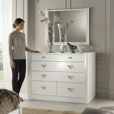 Chest of drawers luxury sideboards cabinet shelf console furniture wooden cabinet Italy new