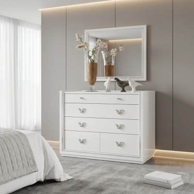 Chest of drawers luxury sideboards cabinet shelf console furniture wooden cabinet Italy new