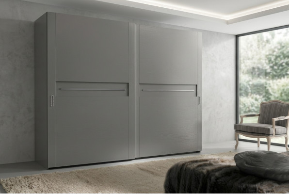 Wardrobe sliding door wardrobes wood Italian furniture furnishings