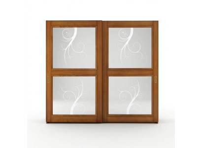 Wardrobe, closet, sliding doors, cabinets, modern furniture, bedroom, Italy