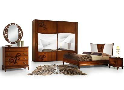 Luxury 3-piece set. Bedroom bed bedside tables double wooden bed frame new