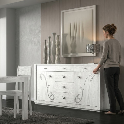 Sideboard dresser cabinet luxury dressers cabinet shelf furniture wooden cabinet Italy