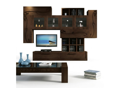 Living room wall unit TV wall extension wall living room furniture RTV wall units cabinet shelf