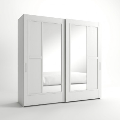 Luxury cabinets, clothes, wardrobe, closet, sliding doors, design, wood, modern