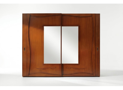 Wardrobe closets clothes cabinet luxury sliding doors design wood modern