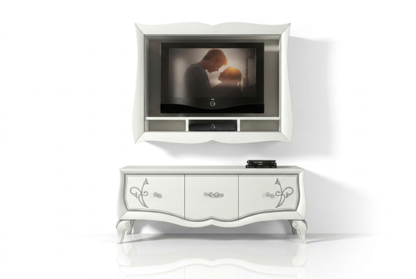 Luxury lowboard rtv cabinet sideboard cabinet tv wood modern dresser design new