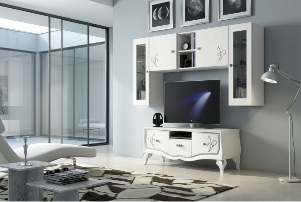 Wall unit RTV cabinet sideboard cabinet TV wood lowboard dresser design furniture new