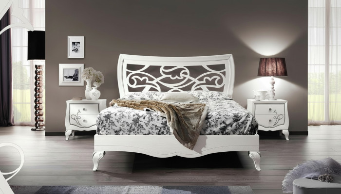 Bedroom bed nightstand set group beds double bed frame 3-piece set new